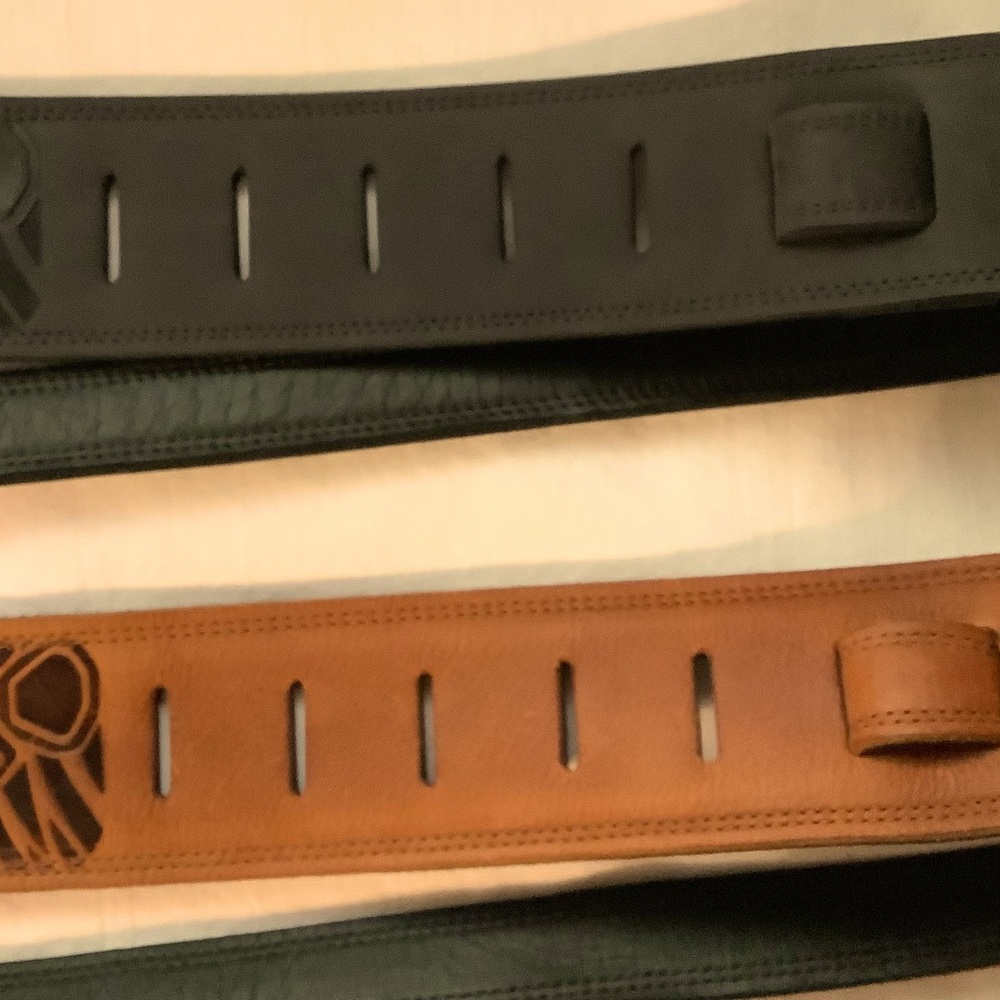 THE RAVEN WORKS WOLF GUITAR STRAPS, LOT OF 2 - Picture 4 of 7